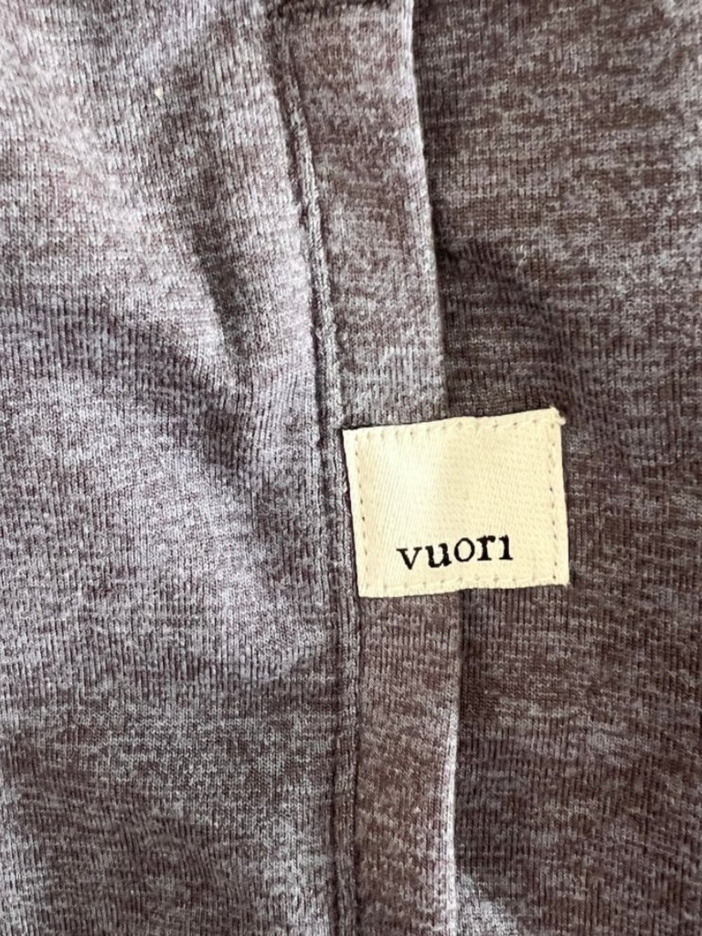 Vuori Women’s Heather Purple Drawstring Lounge Shorts Size Large - Picture 3 of 4